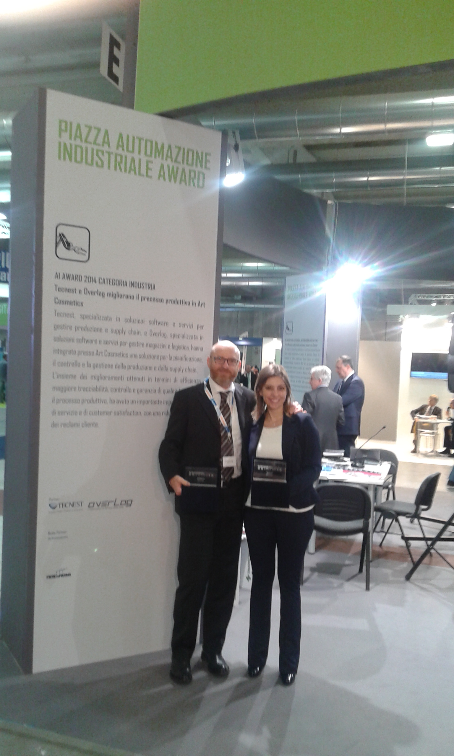 Veronica Peressotti Marco Crasnich MEC SPE 2015 Automazione Industriale Award